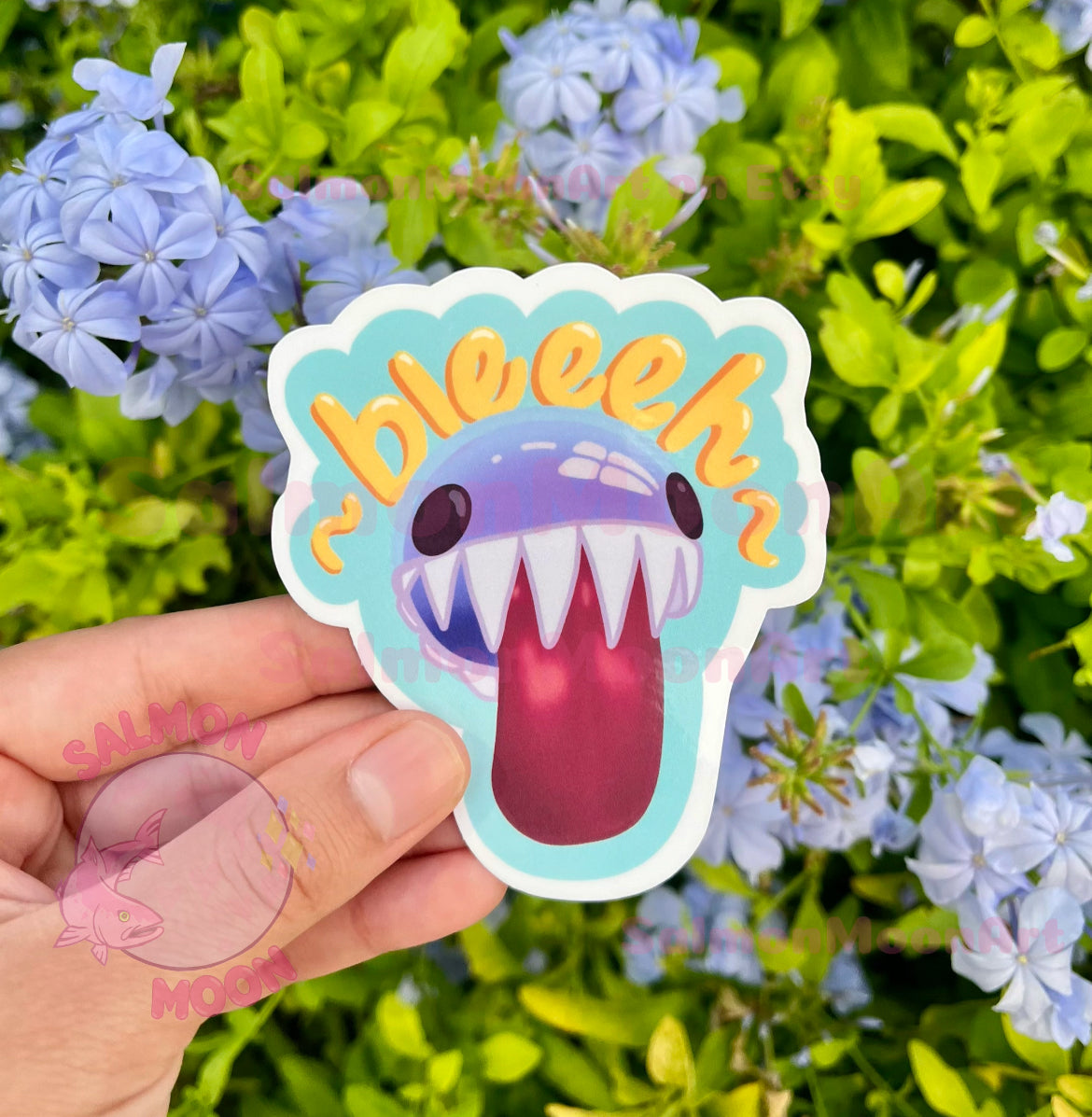 Bubble Bleh - Waterproof Vinyl Sticker