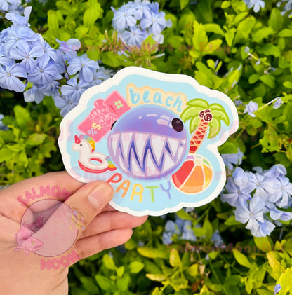 Bubble Beach - Waterproof Vinyl Sticker