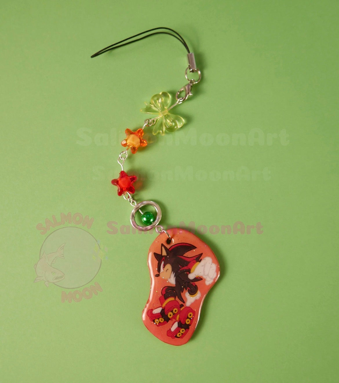 Shadow Inspired Phone Charm ˚₊‧꒰ა ♡ ໒꒱ ‧₊˚