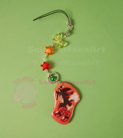 Shadow Inspired Phone Charm ˚₊‧꒰ა ♡ ໒꒱ ‧₊˚