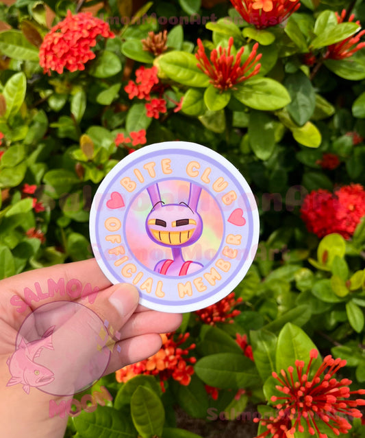Jax Bite Club - Waterproof Vinyl Sticker
