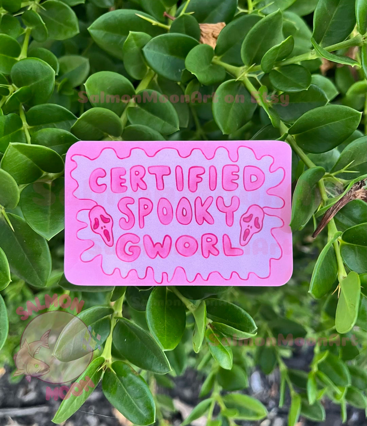 Certified Spooky Gworl - Waterproof Vinyl Sticker